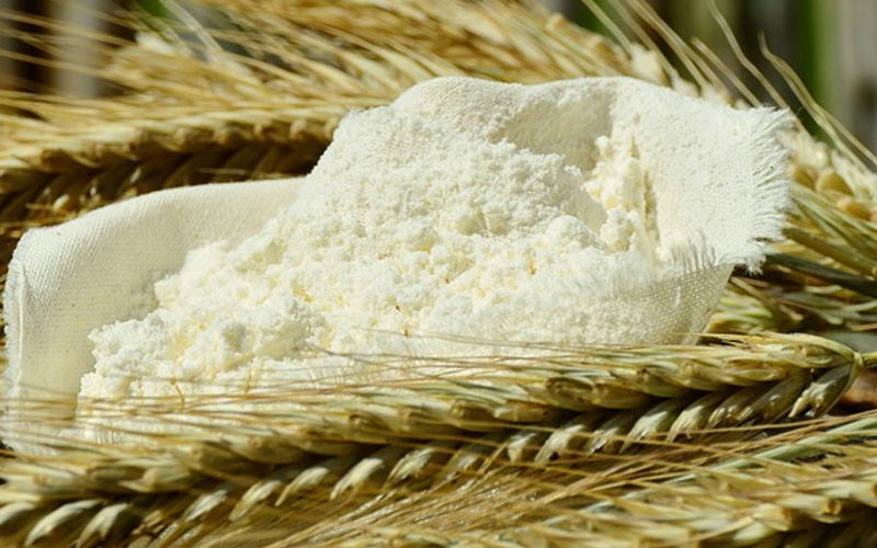 小麦粉を食料備蓄